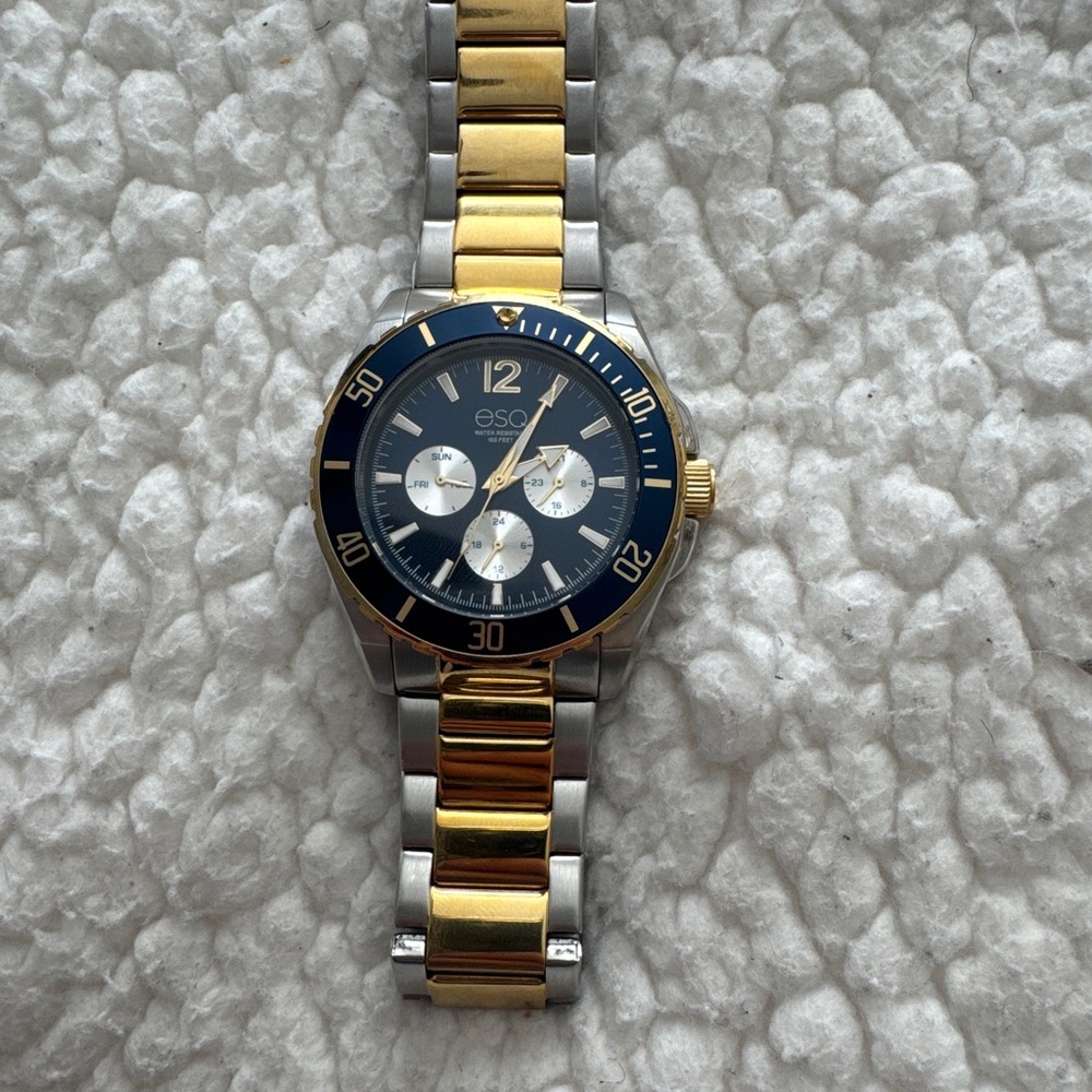 Men’s ESQ0241 Two-Tone Multi-Function Watch